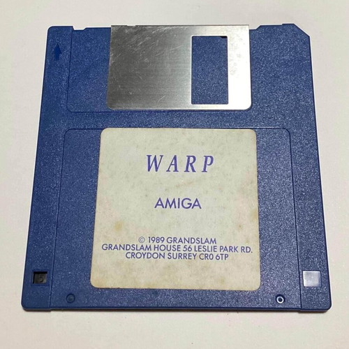 Amiga Warp used with manual, untested