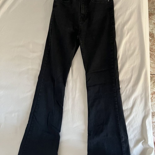 Bershka Black Flare Jeans like new, size XS