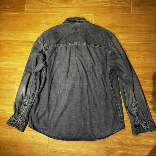 Pull & Bear men's denim shirt XXL like new, blue
