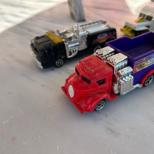 Hot Wheels toy cars old 1998 used metallic