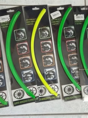 Αυτοκόλλητα Stripes για Ζάντες νέα, με φακό LED