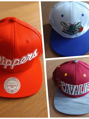 Καπέλα NBA Snapback σαν καινούρια, πακέτο 3, One Size