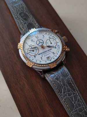 Poljot Mercedes mechanical vintage chronograph watch like new