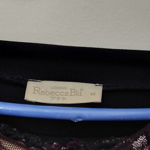Rebecca Blu women's dress black used with small bust defect