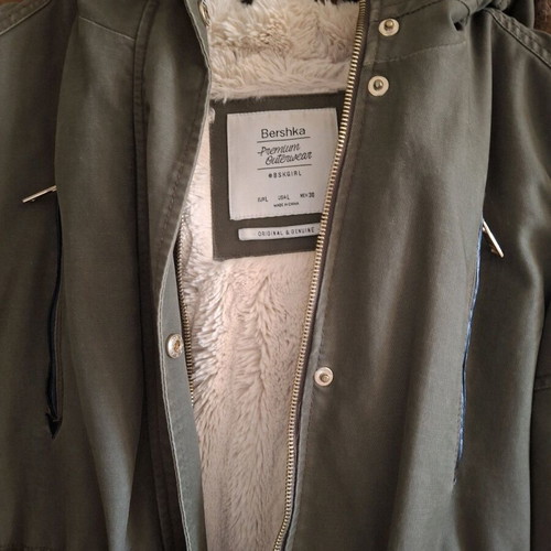 Bershka Premium women's jacket khaki size L like new