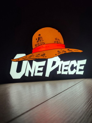 One Piece Lightbox like new with USB power and switch