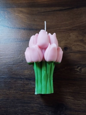 Scented bouquet candle new, handmade soy wax