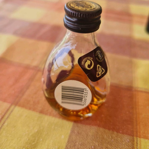 Dimple 15 years whiskey miniature used 5cl collectible