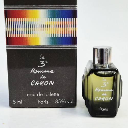 3e Homme de Caron vintage mini perfume 5ml new