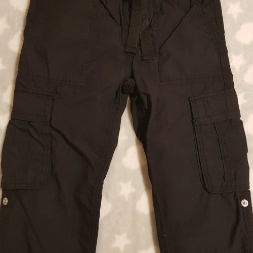 H&M Cargo Pants new, size 98 cm, black