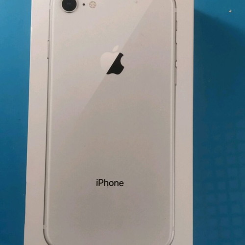 iPhone 8 silver 64GB box only with documents