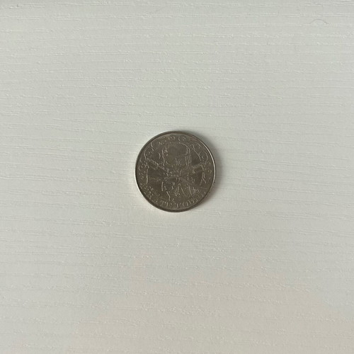 Pirate Pound commemorative coin used