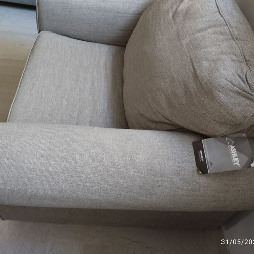 Ashley Belcampo Living Room Armchair New, Jute 145x104x102cm