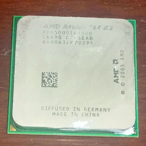AMD Athlon64 X2 5000+ 2.6 GHz processor used with passive cooler
