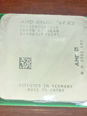 AMD Athlon64 X2 5000+ 2.6 GHz επεξεργαστής μεταχειρισμένος με παθητική ψύκτρα