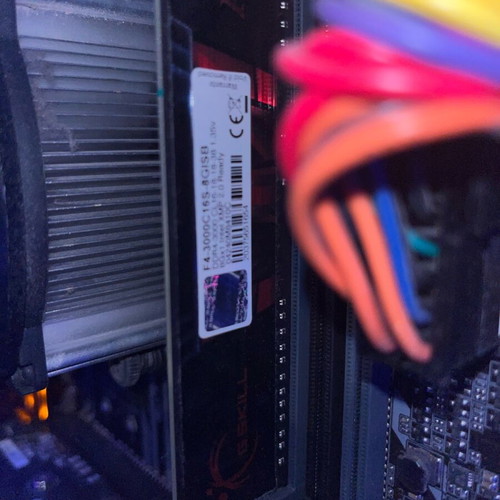 G.Skill Aegis DDR4 Module 1x8GB Speed 3000 like new