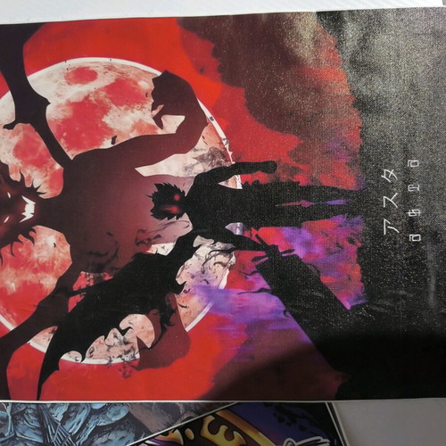 Black Clover poster like new