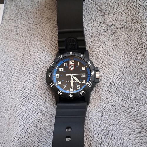 Luminox Leatherback SEA Turtle Giant men's watch new, black