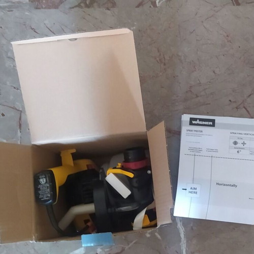 Wagner Control Stainer 350 paint spray gun unused