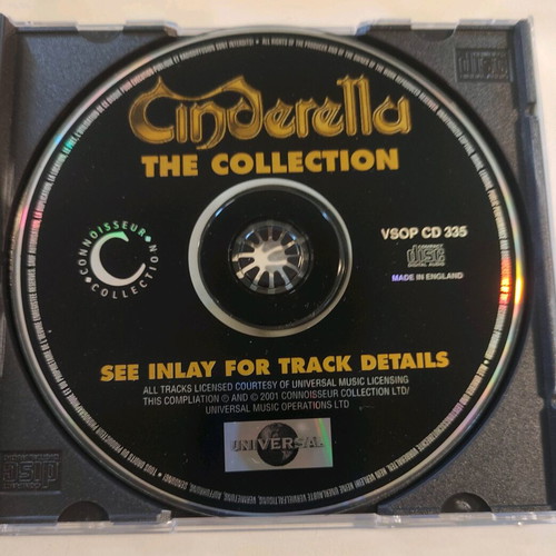 Cinderella Night Songs & The Collection 2 CD like new, rock