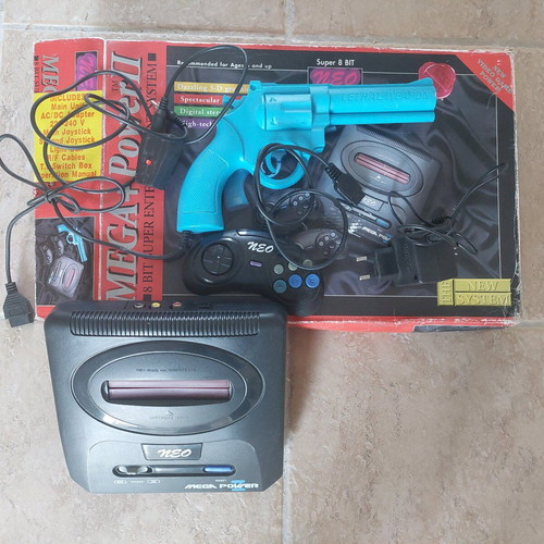 Mega+Power 8 Bit console unused