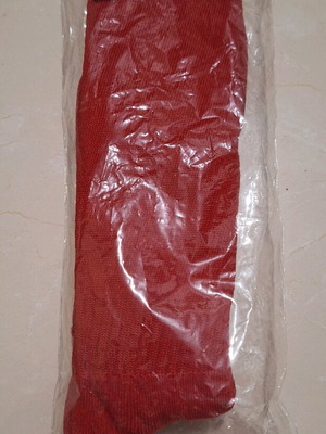 Set of red football socks size Large new