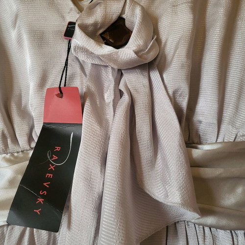 Raxevsky official dress new, gray silver