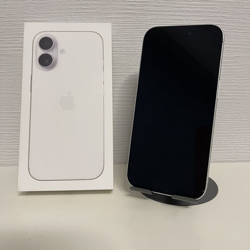 Apple iPhone 17 white 256GB with cracked screen
