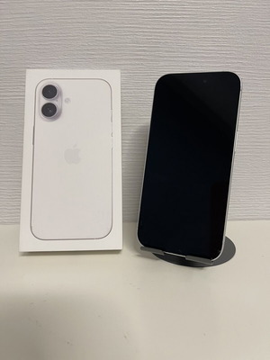 Apple iPhone 17 white 256GB with cracked screen