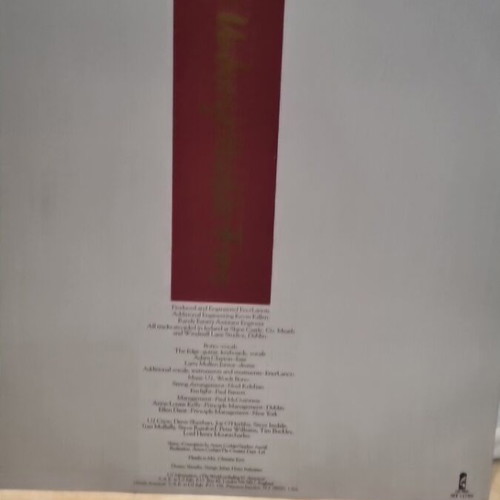 U2 The Unforgettable Fire vinyl used