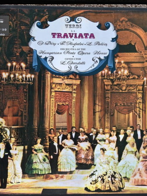 La Traviata винил LP албум комплект кутия като нов