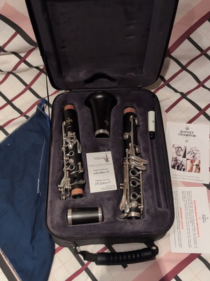 Buffet Crampon E12F clarinet professional student model