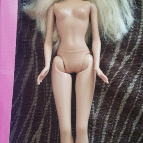 Barbie teacher doll with vintage dress