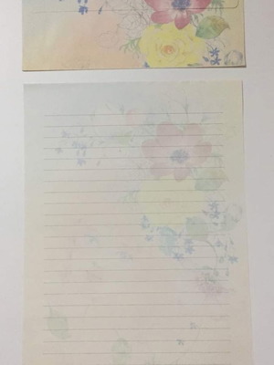 Aromatic stationery set new
