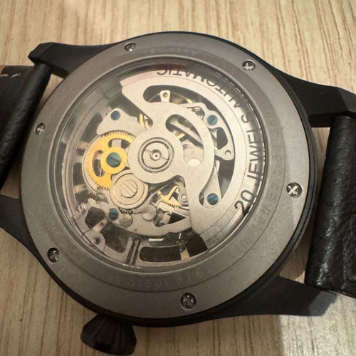 Carl von Zeyten skeleton automatic watch like new