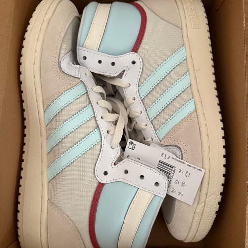 Adidas Top Ten new sneakers size 44 beige and turquoise