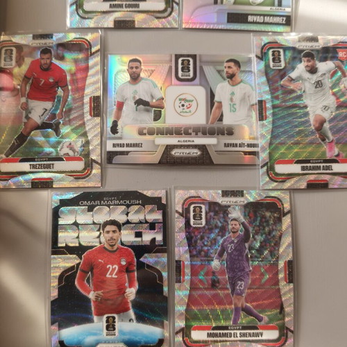 Prizm Silver Cards Egypt & Algeria World Cup 2026 combo new