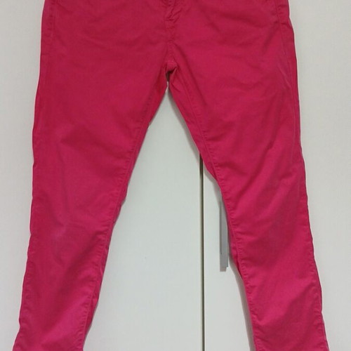 Hugo Boss women's pants used, pink, elastic, size XS