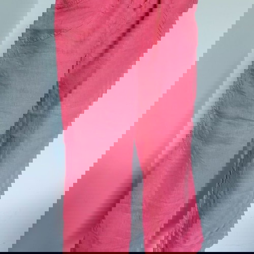 Λινά bermuda Marks & Spencer σαν καινούργια, μεγέθη L-XXL, νέον ροζ