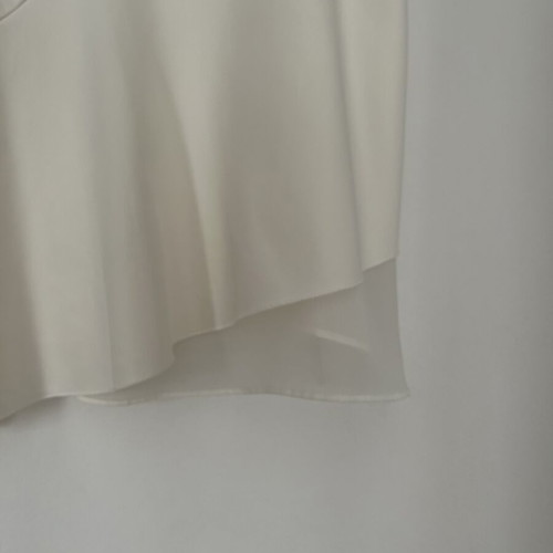 White Zara top medium, like new, thick strap, asymmetrical