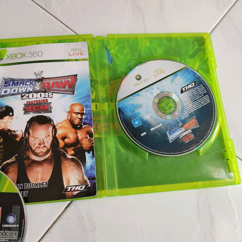 Xbox 360 games used, 3 pieces with cases and CD