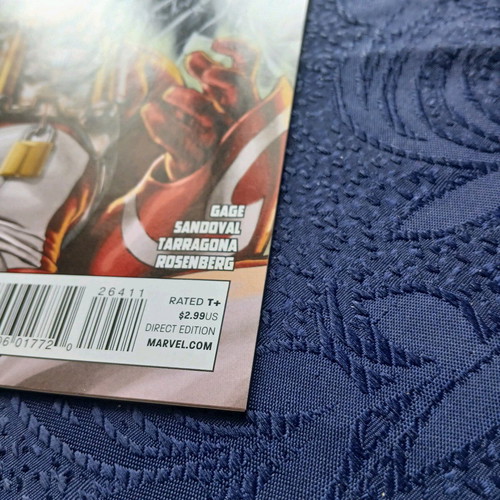 X-men #264 like new with Rafa Sandoval signature