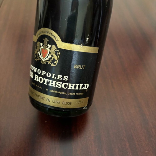 Monopoles Alfred Rothschild Brut French sparkling wine new