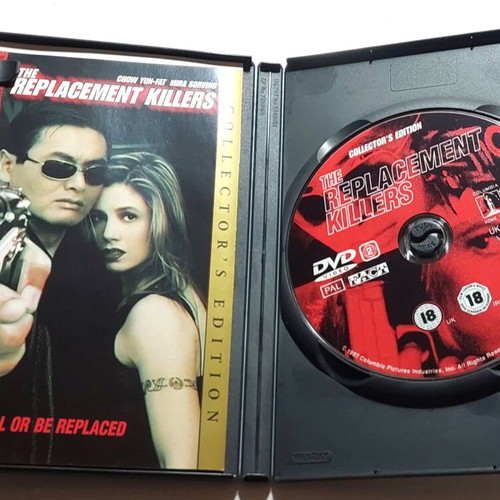 The Replacement Killers Collectors Edition DVD like new, Region 2 Pal, subtitles