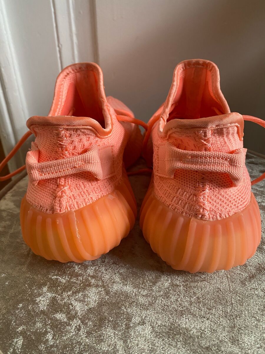 yeezy pink glow