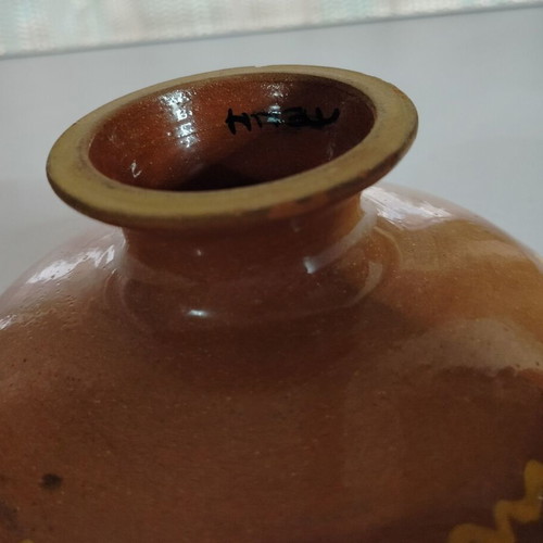 Ceramic bowl signed ΤΕΝΥ used with minor marks
