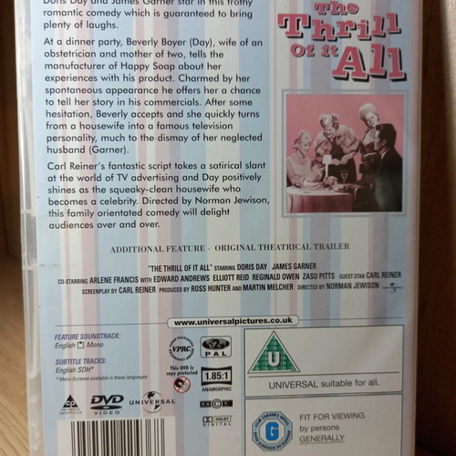 The Thrill of It All DVD like new with English subtitles