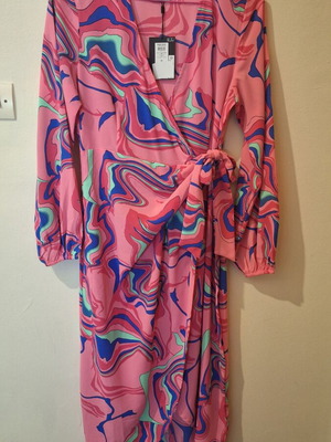 Pieces summer dress new, multicolor, size XS
