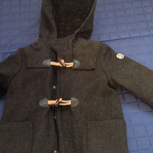 Gang children's Montgomery coat, black, size 98 cm