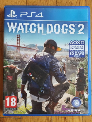 Watchdogs 2 PS4 μεταχειρισμένο, πλήρες